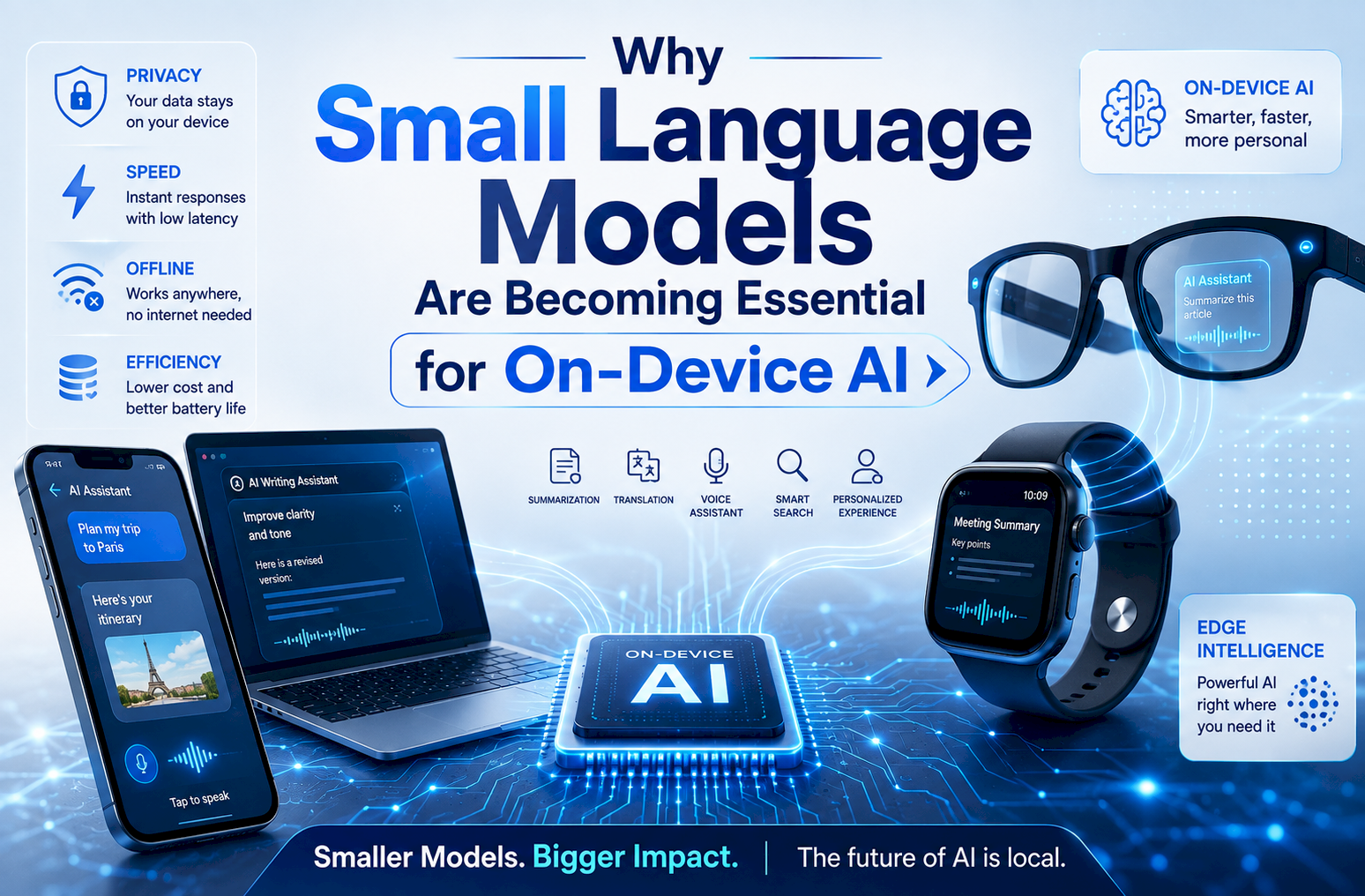 Why Small Language Models Are Becoming Essential for On-Device AI