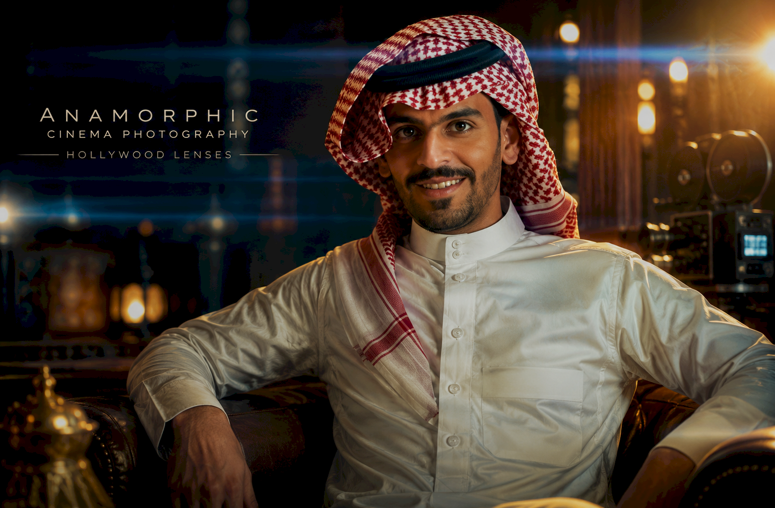 حوّل صورتك إلى جلسة تصوير سينمائية بأسلوب Anamorphic Cinema Photography بعدسات هوليوود بدقة 8K