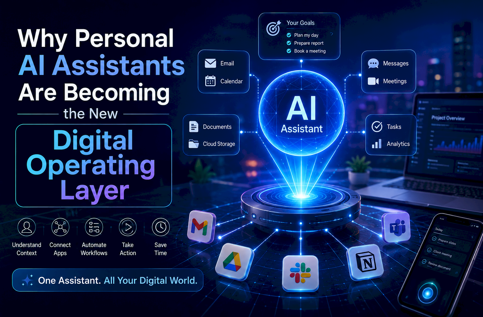 Why Personal AI Assistants Are Becoming the New Digital Operating Layer