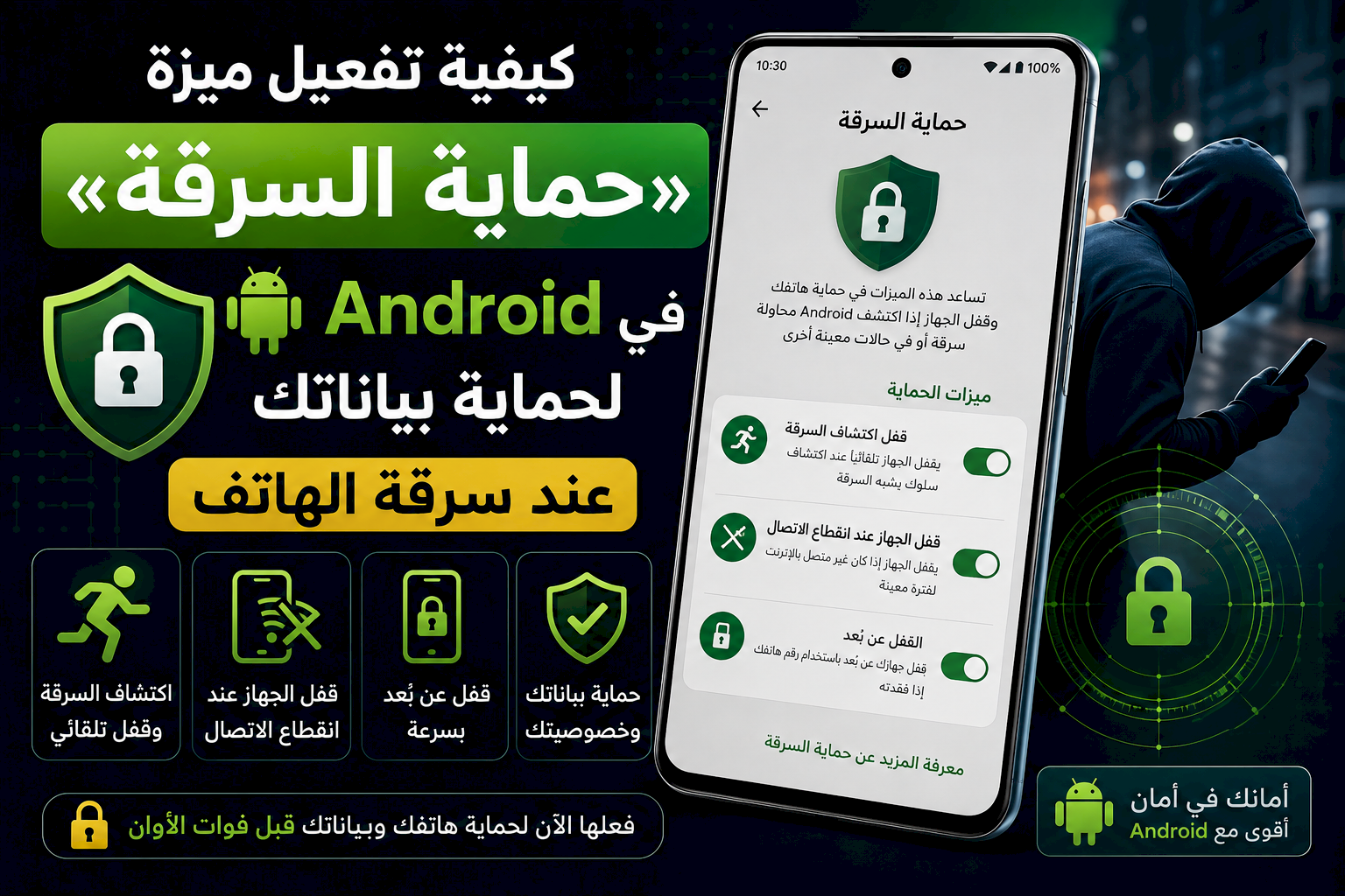 كيفية تفعيل ميزة «حماية السرقة» في Android لمنع الوصول إلى بياناتك عند سرقة الهاتف
