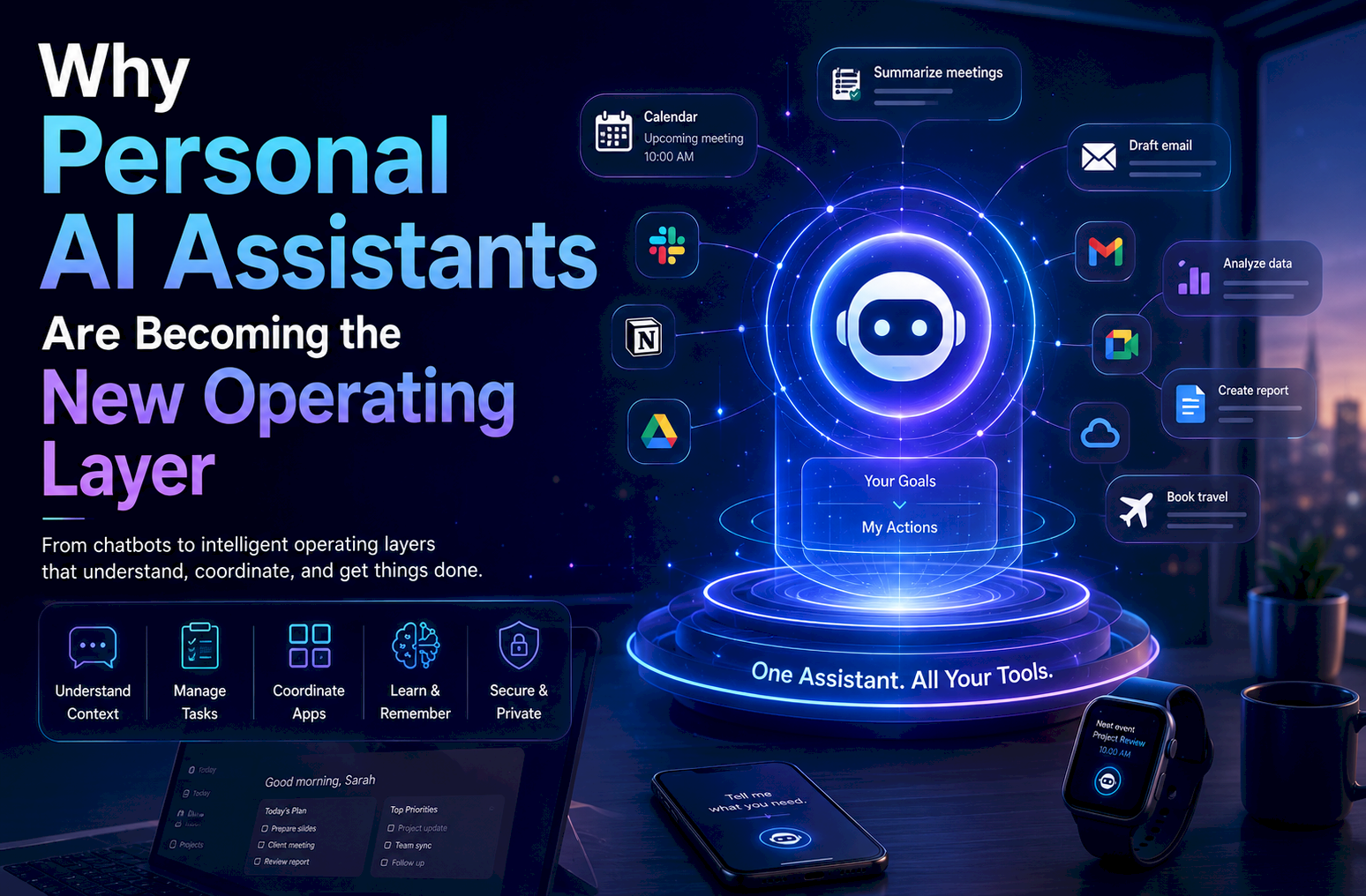 Why Personal AI Assistants Are Becoming the New Operating Layer