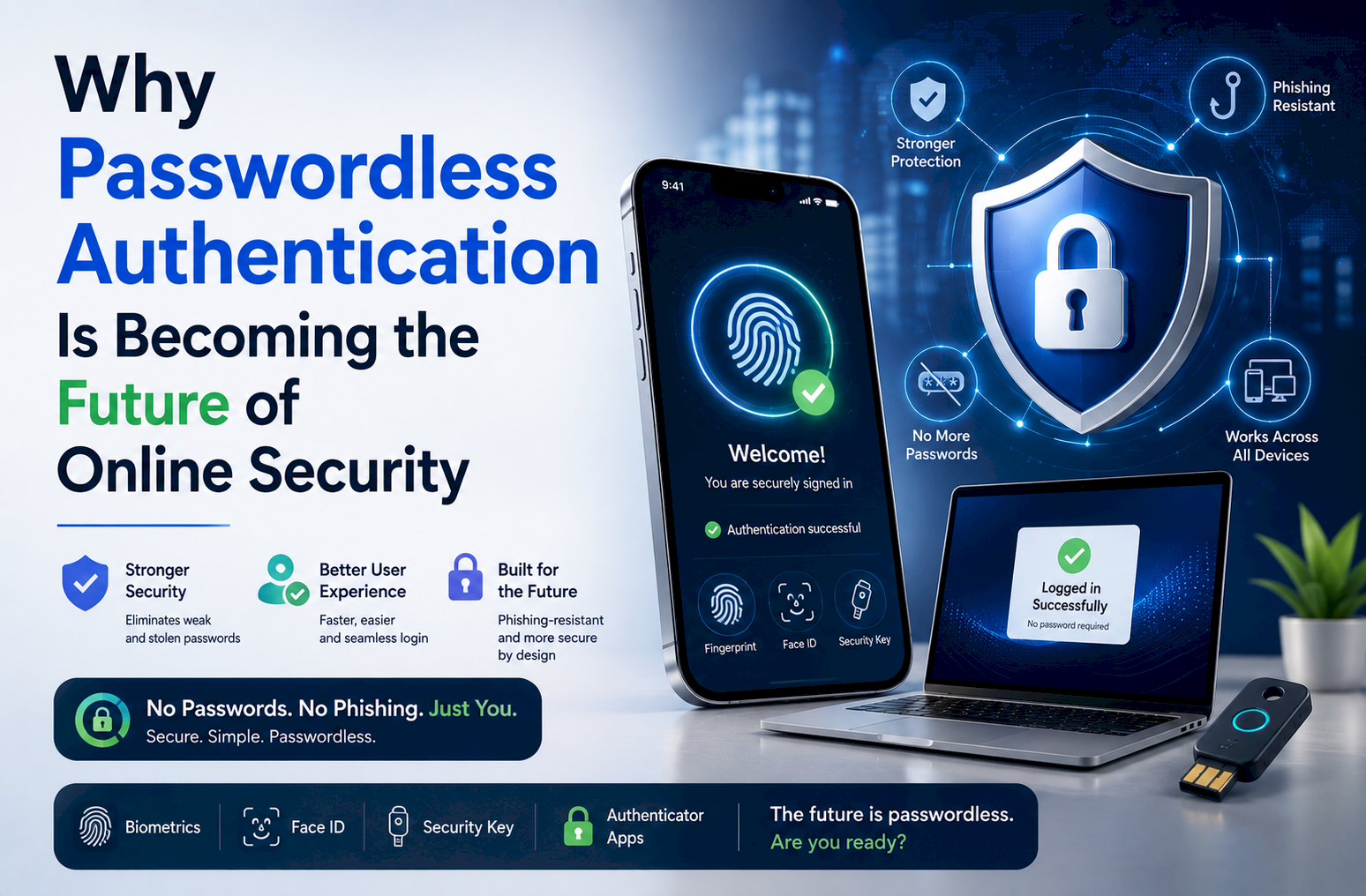 Why Passwordless Authentication Is Becoming the Future of Online Security
