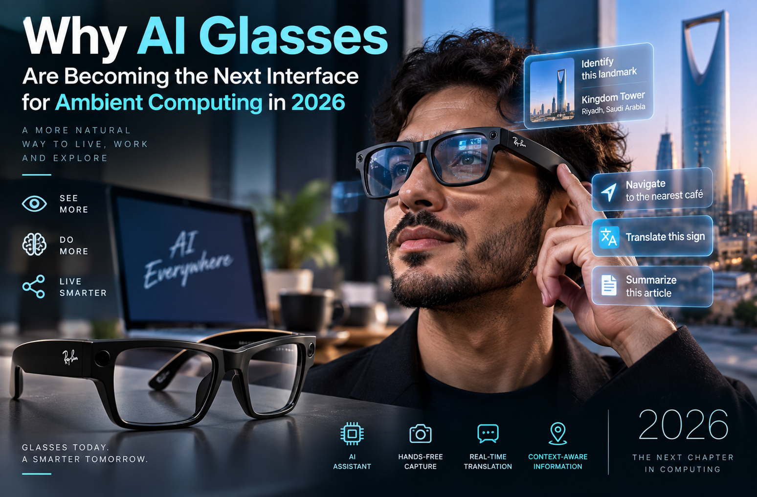 Why AI Glasses Are Becoming the Next Interface for Ambient Computing in 2026