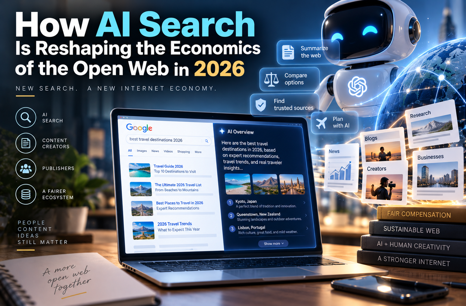How AI Search Is Reshaping the Economics of the Open Web in 2026