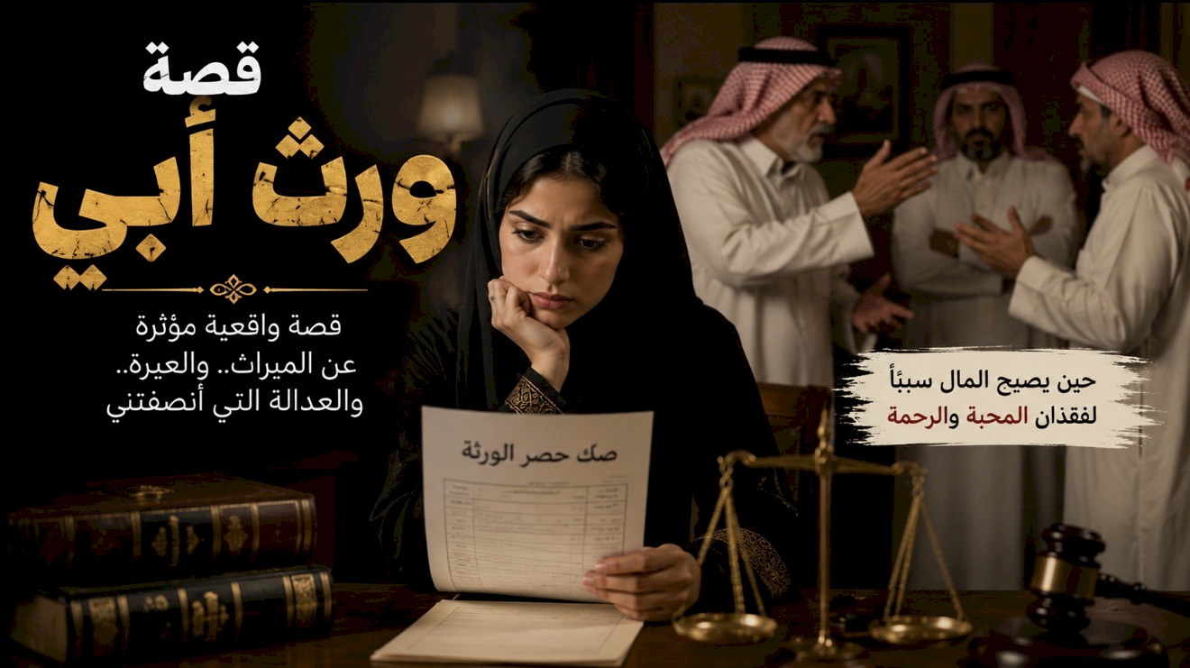 قصة ورث ابوي 