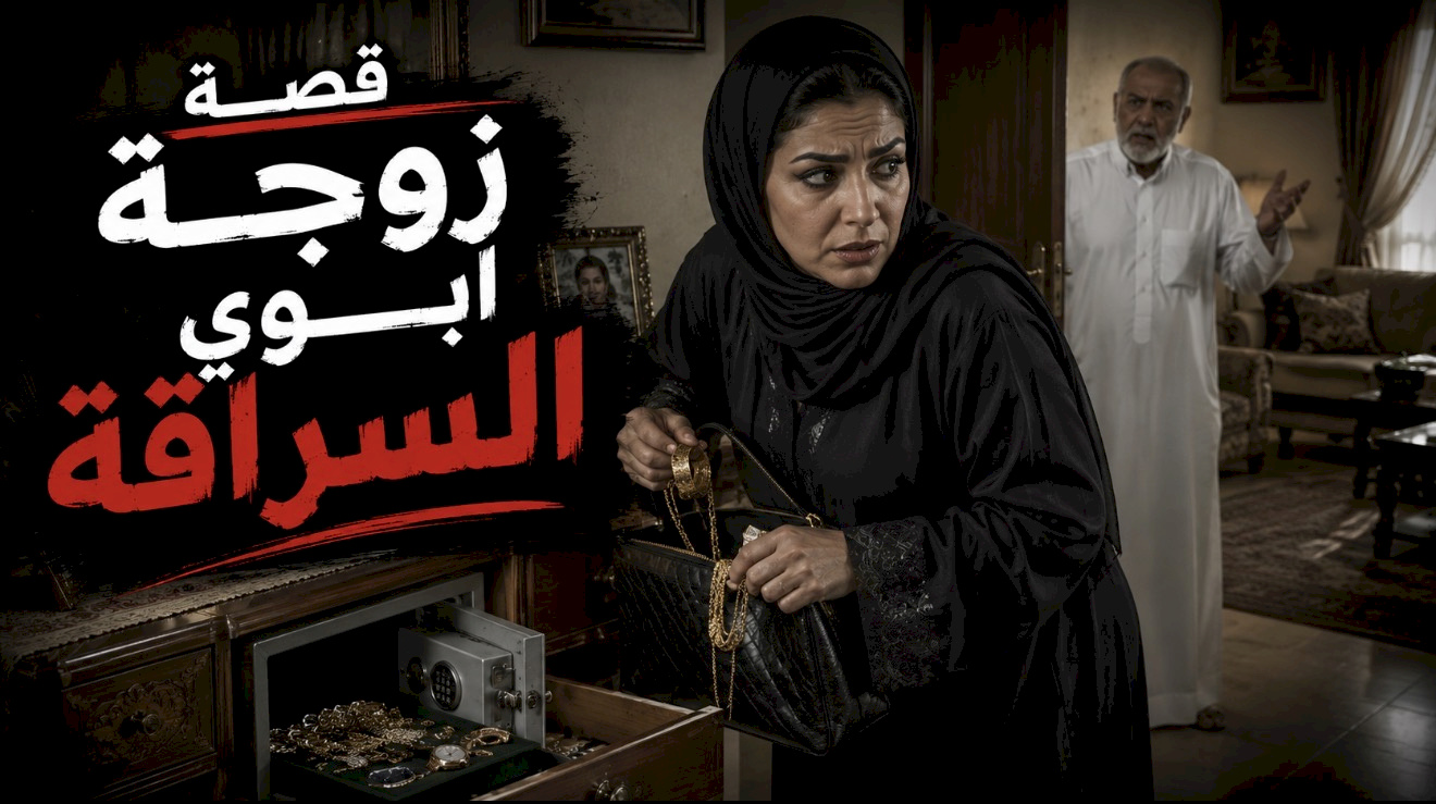 قصة زوجة ابوي السراقة 
