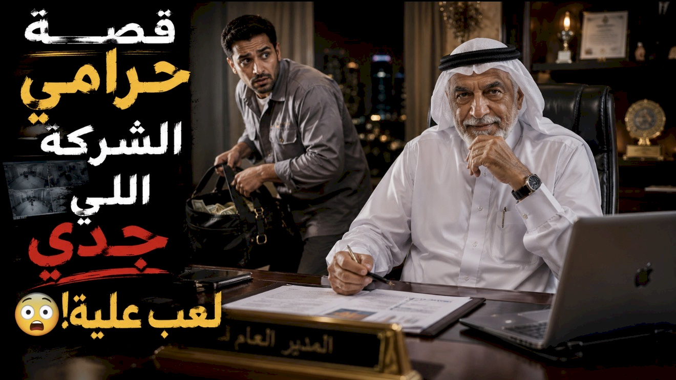 قصة حرامي الشركة اللي جدي لعب عليه????! 
