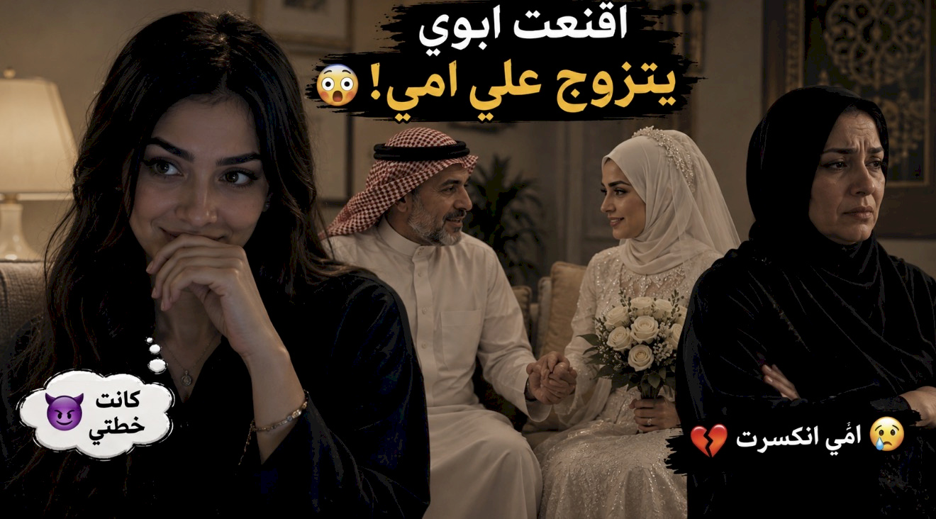 قصة اقنعت ابوي يتزوج على امي????!