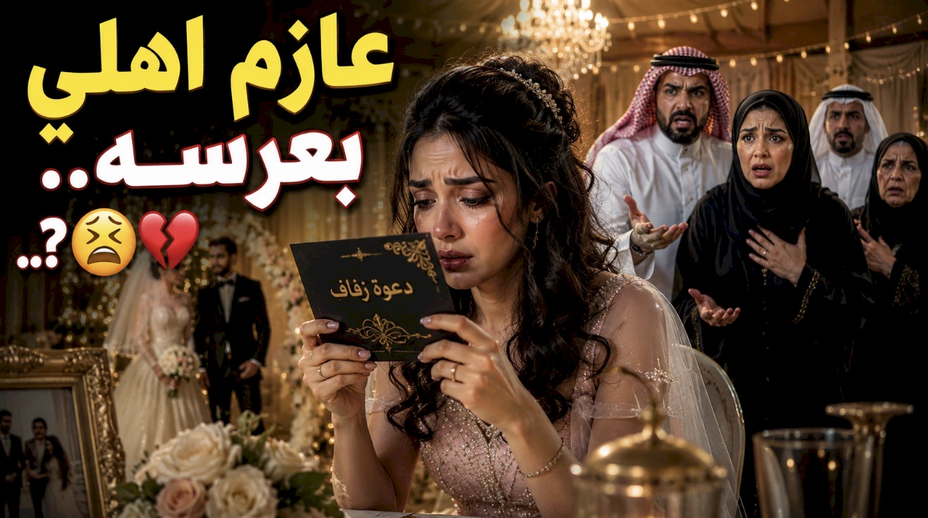 قصة عازم اهلي بعرسه.. ????????..؟
