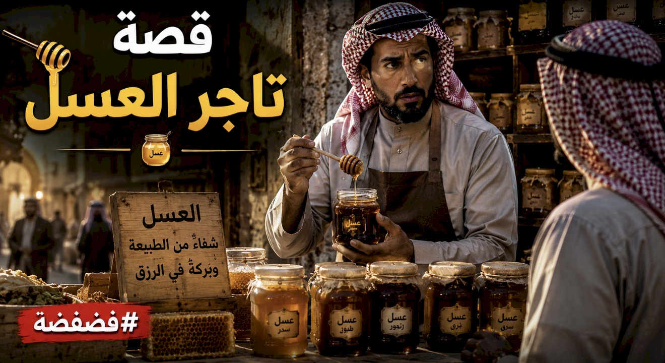 قصة تاجر العسل...???? #فضفضه