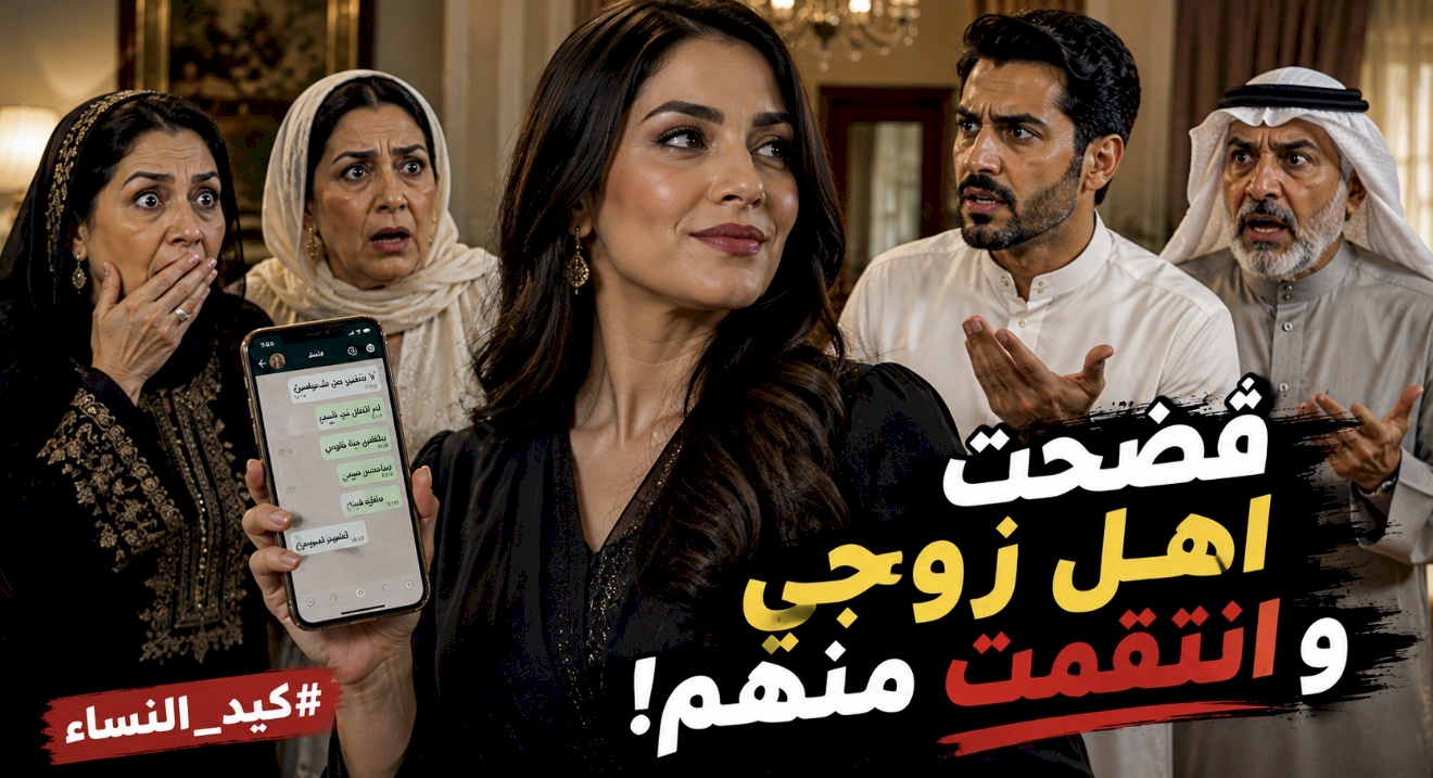 قصة فضحت اهل زوجي و انتقمت منهم   #كيد_النساء