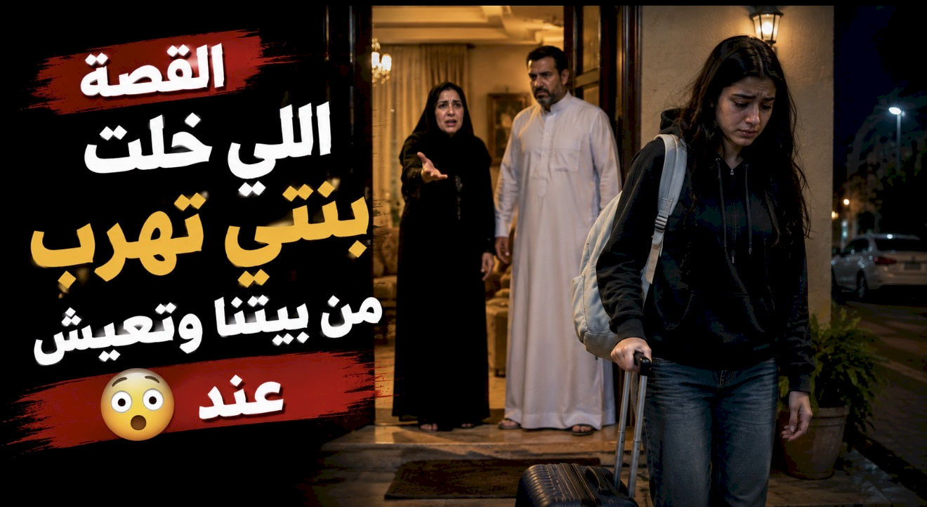 القصة اللي خلت بنتي تهرب من بيتنا وتعيش عند????!