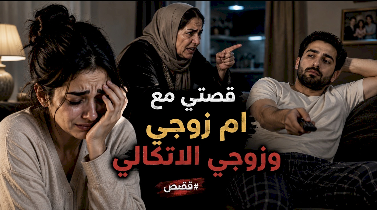قصتي مع ام زوجي و زوجي الاتكالي 