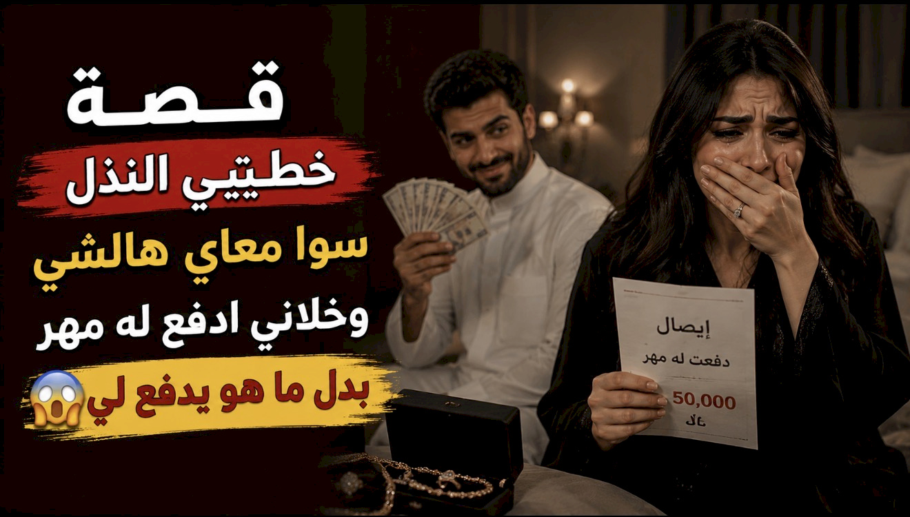 قصة خطيبي النذل سوا معاي هالشي وخلاني ادفع له مهر بدل ما هو يدفع لي ..????