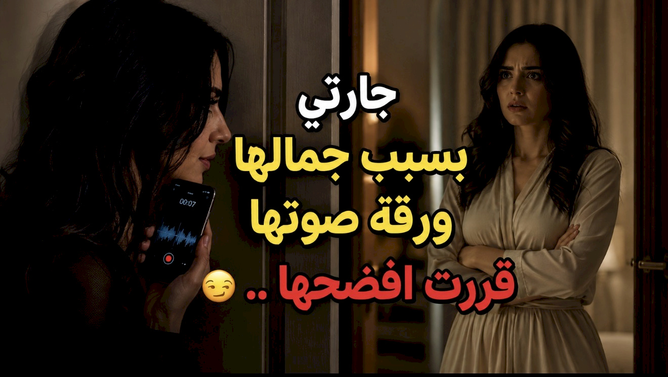جارتي بسبب جمالها ورقة صوتها قررت افضحها ..????