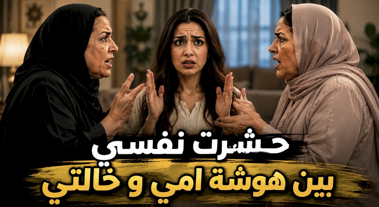 قصة حشرت نفسي بين هوشة امي و خالتي