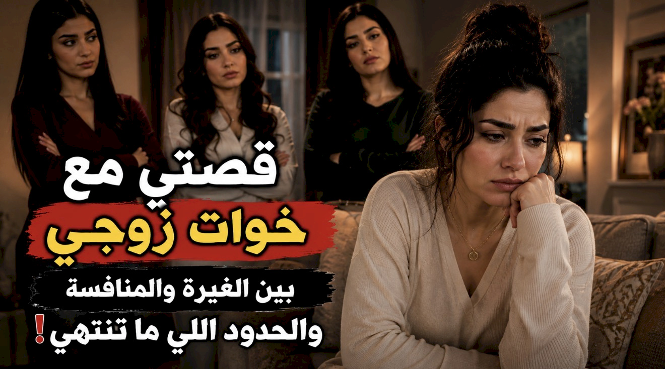 قصتي مع خوات زوجي