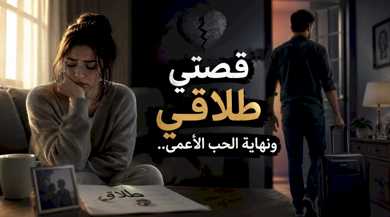 قصة طلاقي ونهاية الحب الاعمى..
