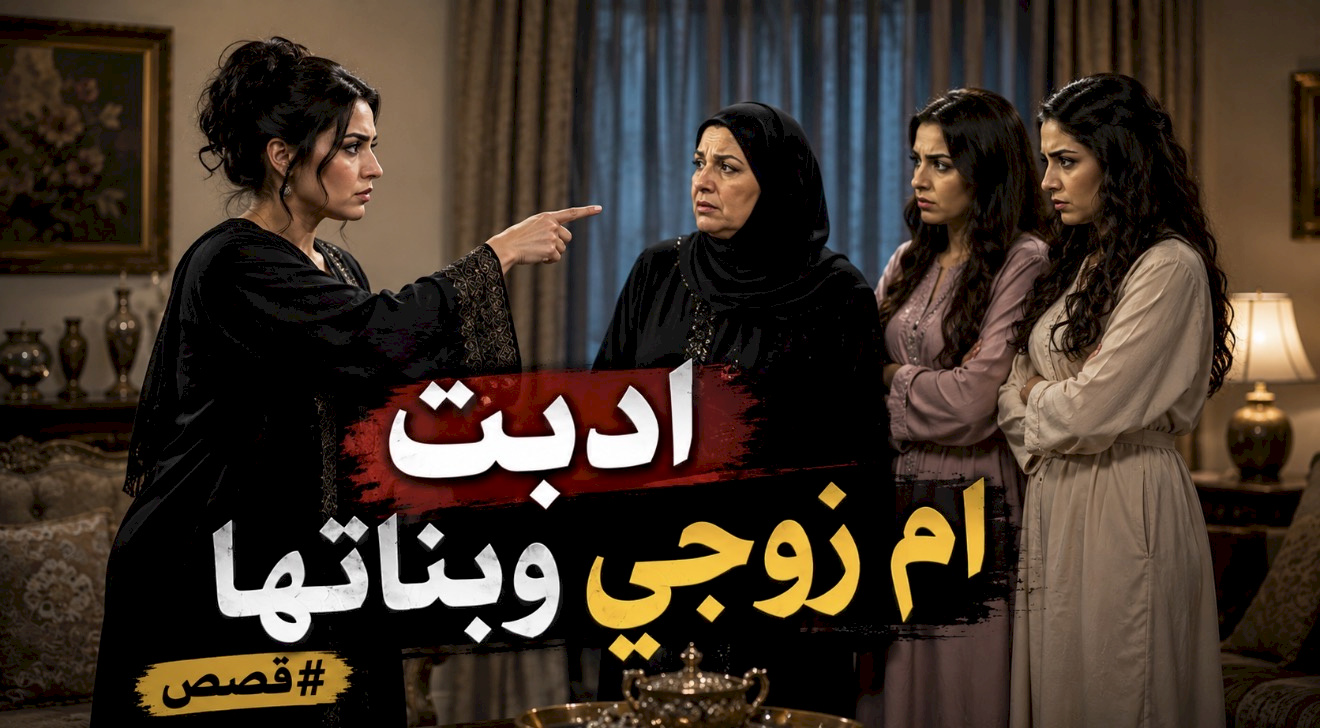 قصة ادبت ام زوجي وبناتها ا#قصص