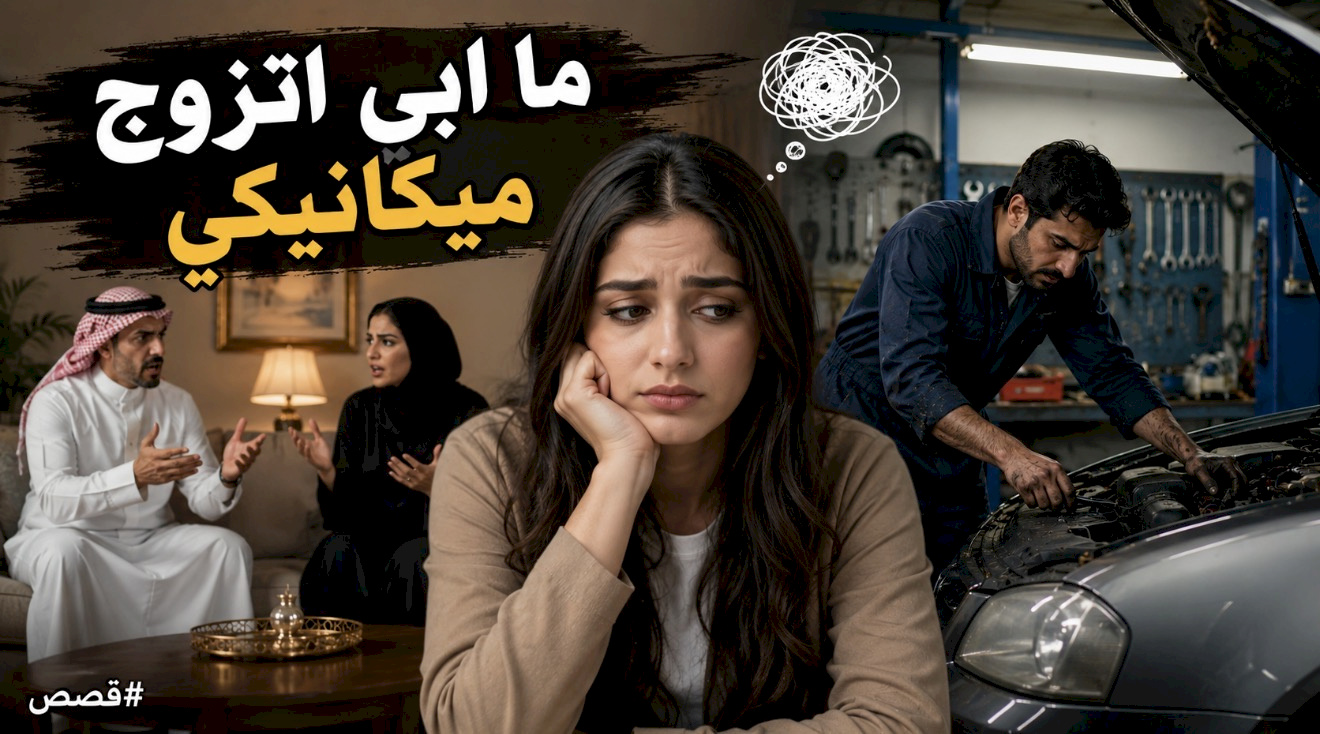 قصة ما ابي اتزوج ميكانيكي |#قصص
