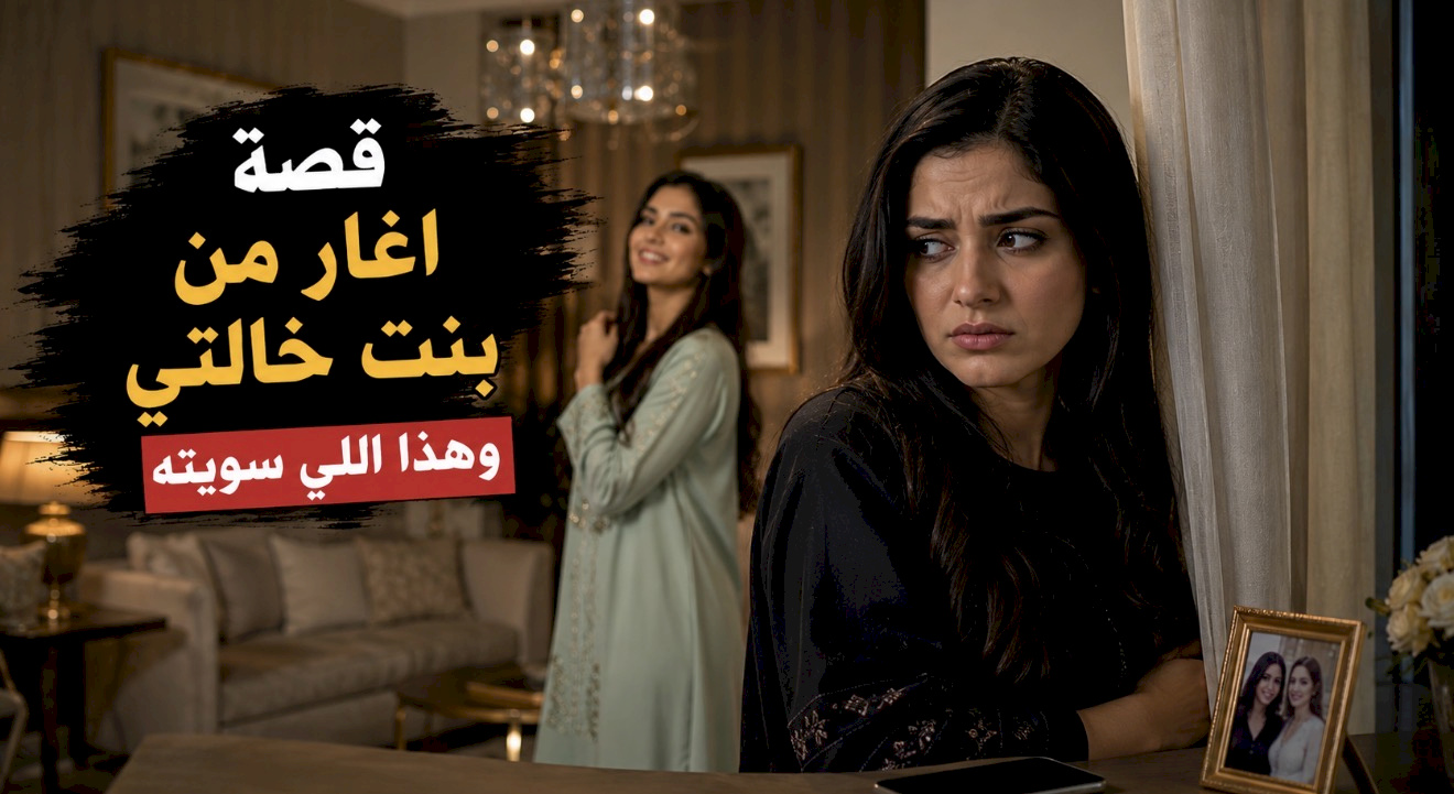 قصة اغار من بنت خالتي وهذا اللي سويته