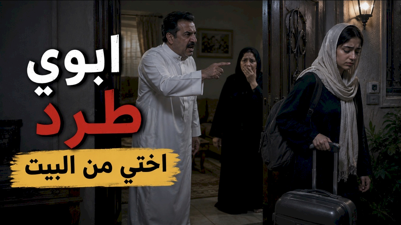 قصة ابوي طرد اختي من البيت