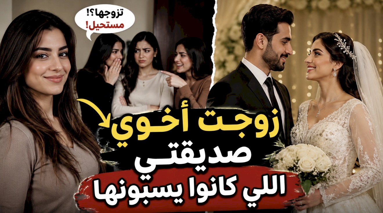 قصة زوّجت أخوي صديقتي اللي كانوا يسبونها