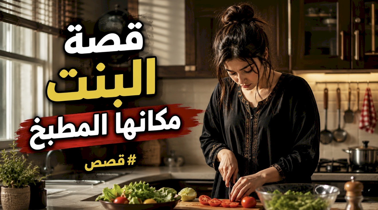 قصة البنت مكانها المطبخ#قصص