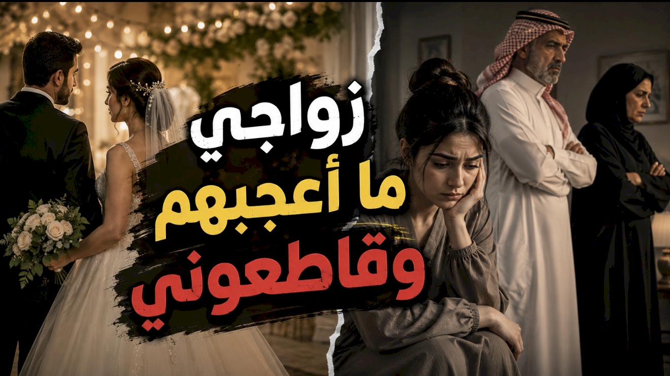 قصة زواجي ما اعجبهم وقاطعوني