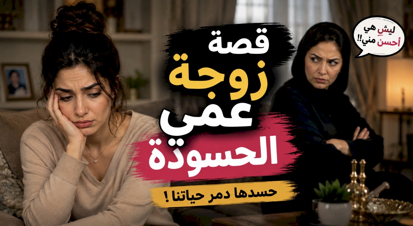 قصة زوجة عمي الحسودة
