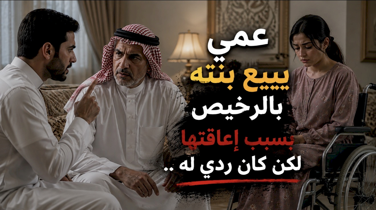 قصة عمي يبيع بنته بالرخيص بسبب إعاقتها لكن كان ردي له ..