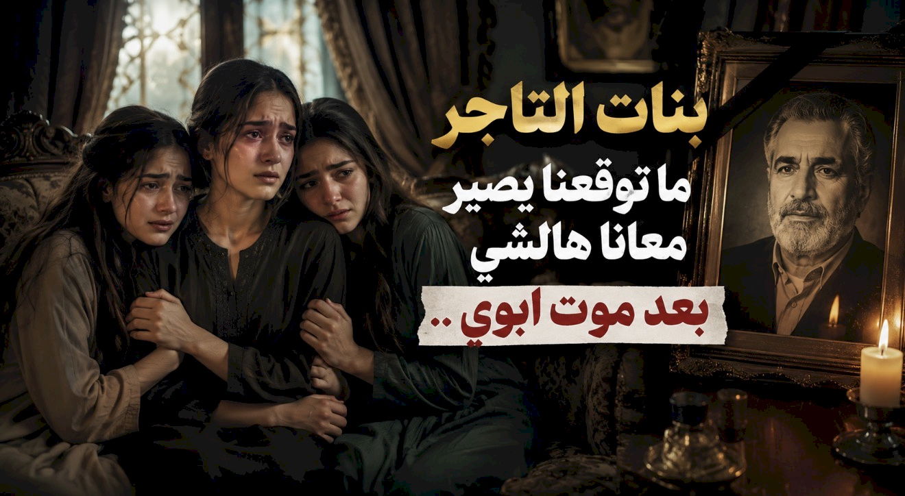 قصة بنات التاجر ما توقعنا يصير معانا هالشي بعد موت ابوي ..