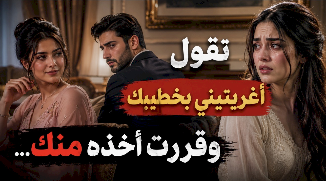 قصة تقول أغريتيني بخطيبك وقررت اخذه منك...