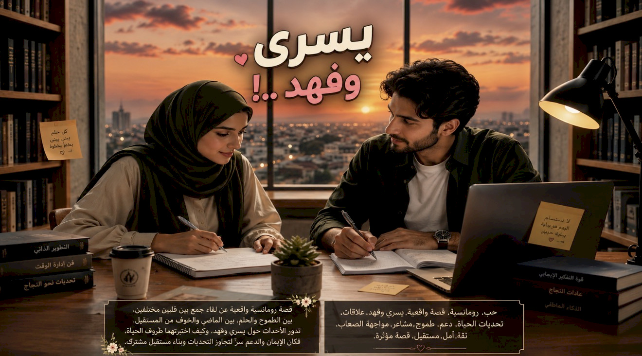 قصة يسرى وفهد ..!