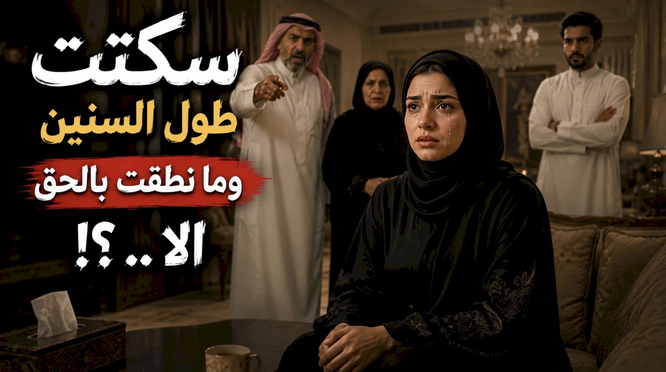 قصة سكتت طول السنين وما نطقت بالحق الا ..!؟