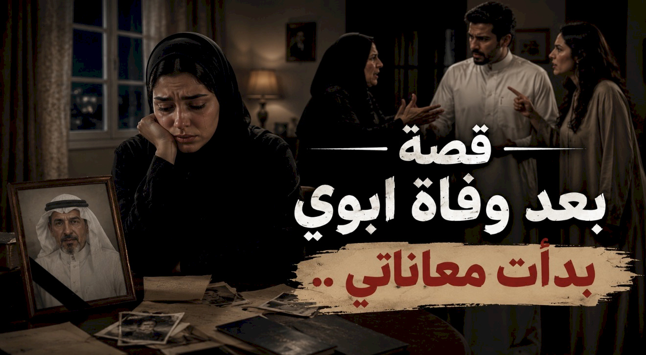 قصة بعد وفاة ابوي بدأت معاناتي ..