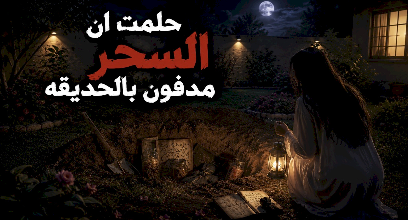 قصة حلمت ان السحر مدفون بالحديقه