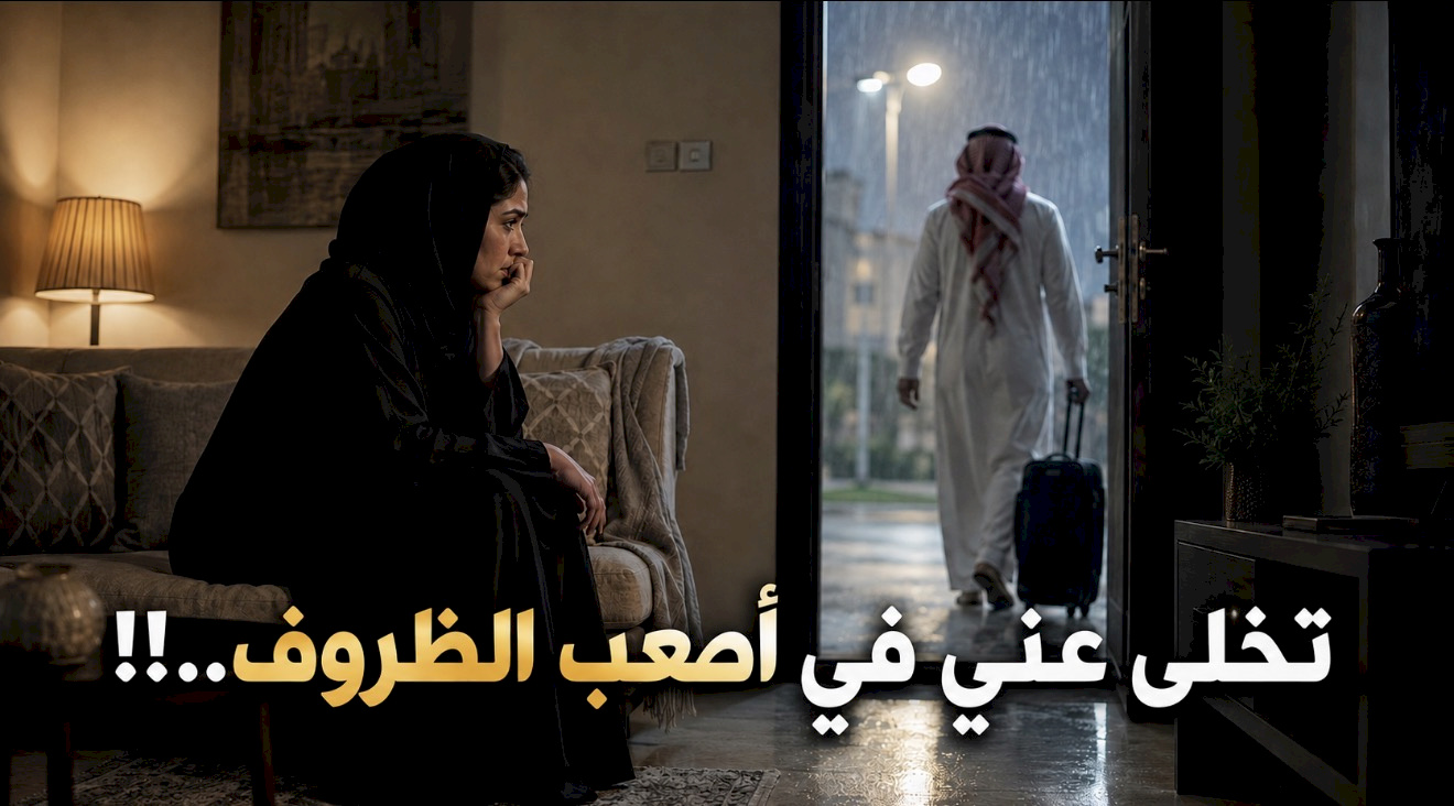 قصة تخلى عني في اصعب الظروف ..!!