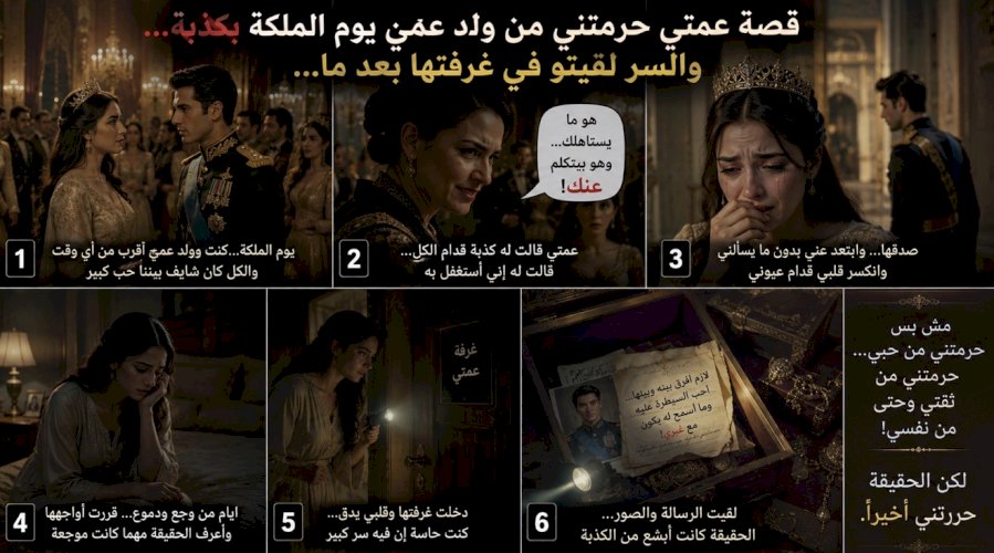 قصة عمتي حرمتني من ولد عمي يوم الملكة بكذبة والسر لقيتو في غرفتها بعد ما ما 