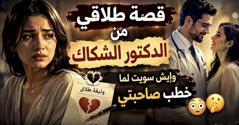 قصة طلاقي من الدكتور الشكاك وإيش سويت لما خطب صاحبتي ????????؟. 