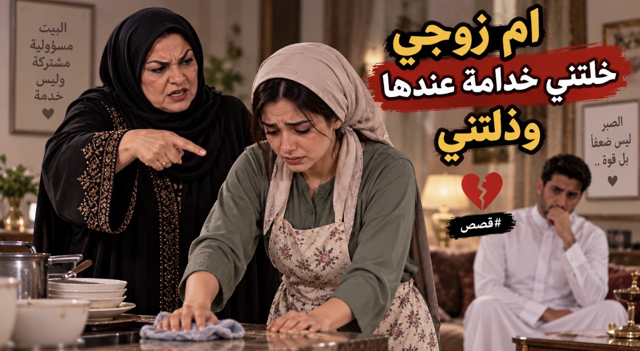 قصة ام زوجي خلتني خـ .ـدامة عندها و ذلتني | #قصص
