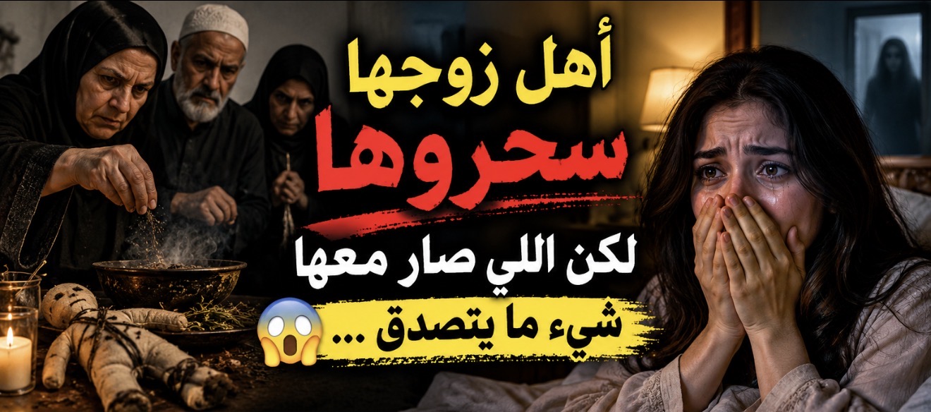 قصة أهل زوجها آذوها بالسحر.. لكن اللي صار بعدها ما يخطر على بال! ????????
