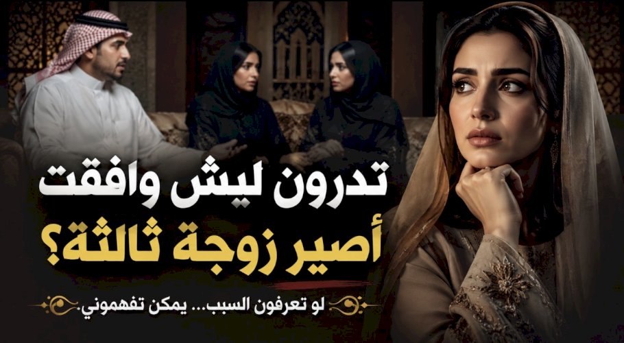 قصة تدرون ليش وافقت أصير زوجة ثالثة؟