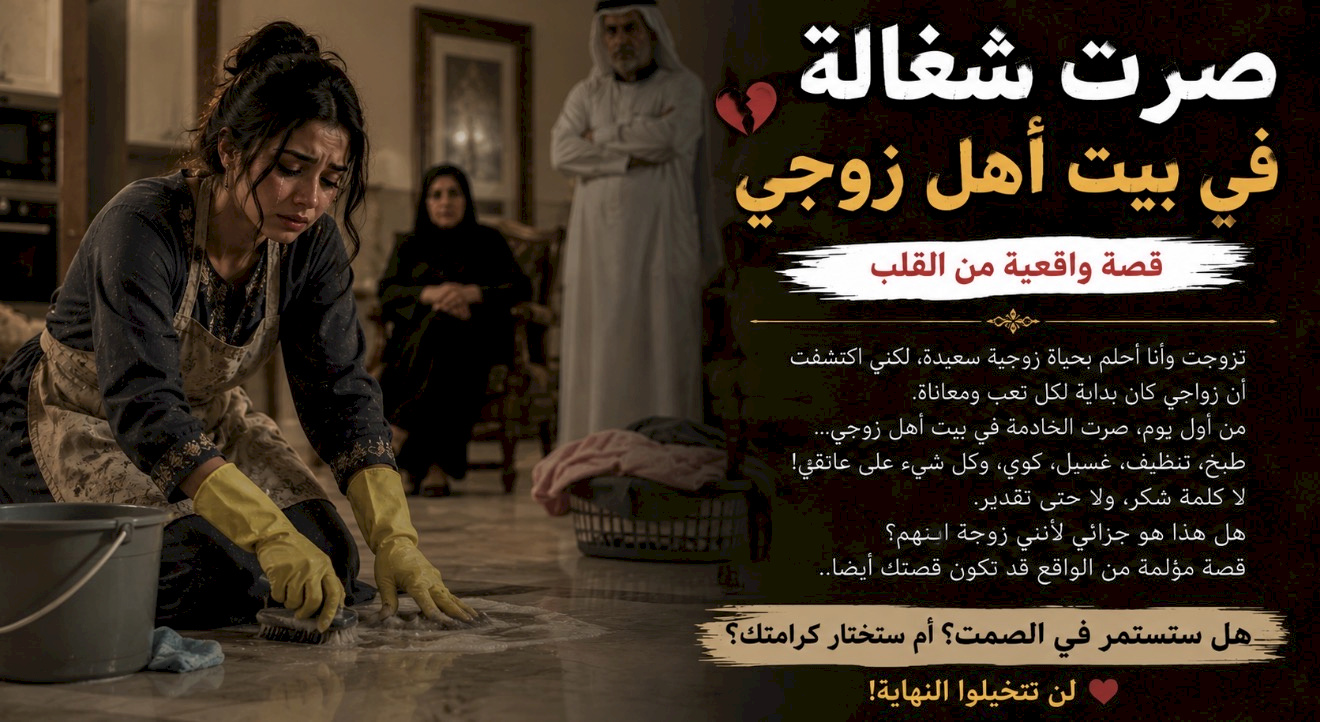 قصة صـ . ـرت شغاله في بيت اهل زوجي