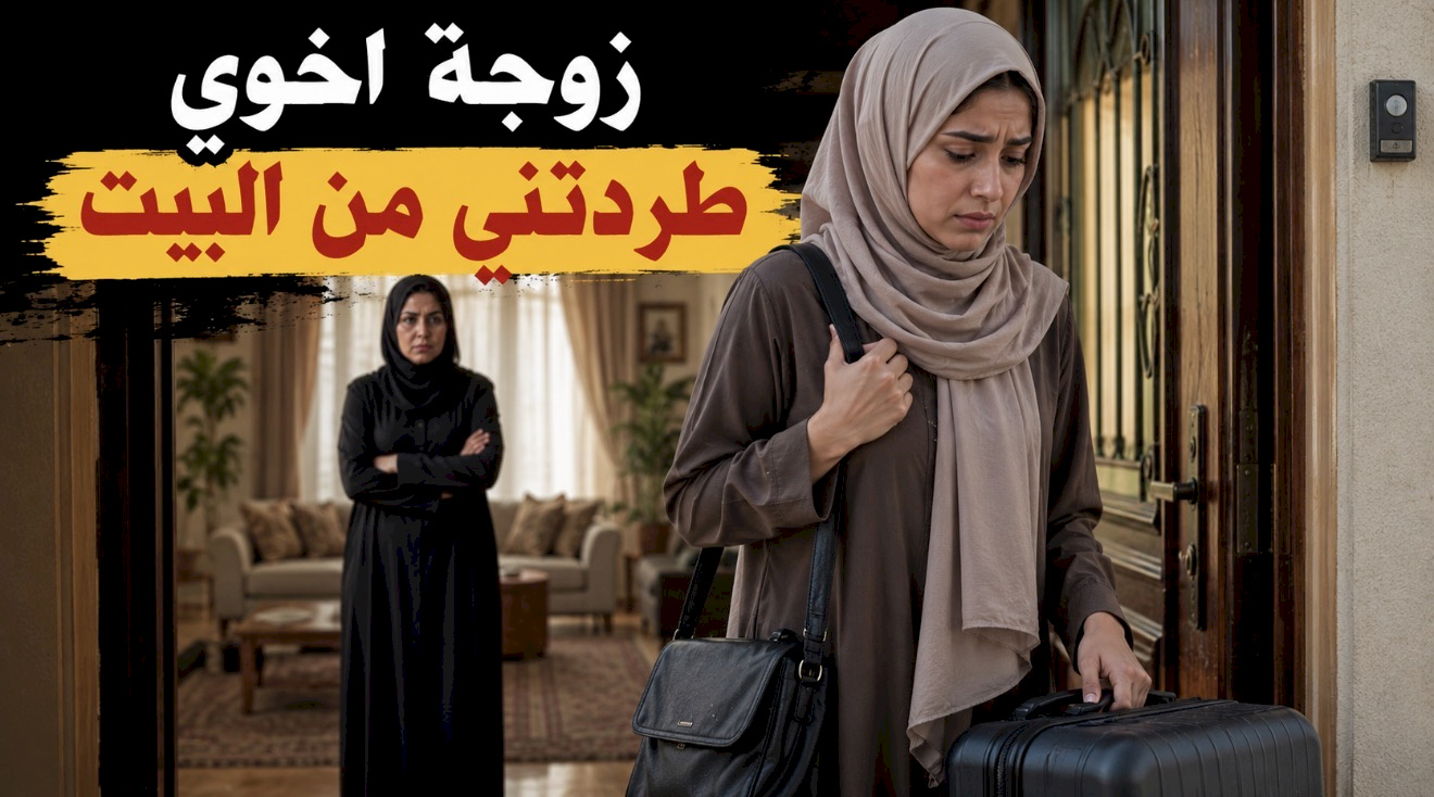 قصة زوجة اخوي طردتني من البيت 