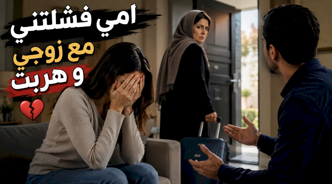 قصة امي فشلتني مع زوجي و هربت 