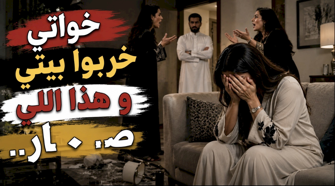 قصة خواتي خربوا بيتي و هذا اللي صـ .ـار 