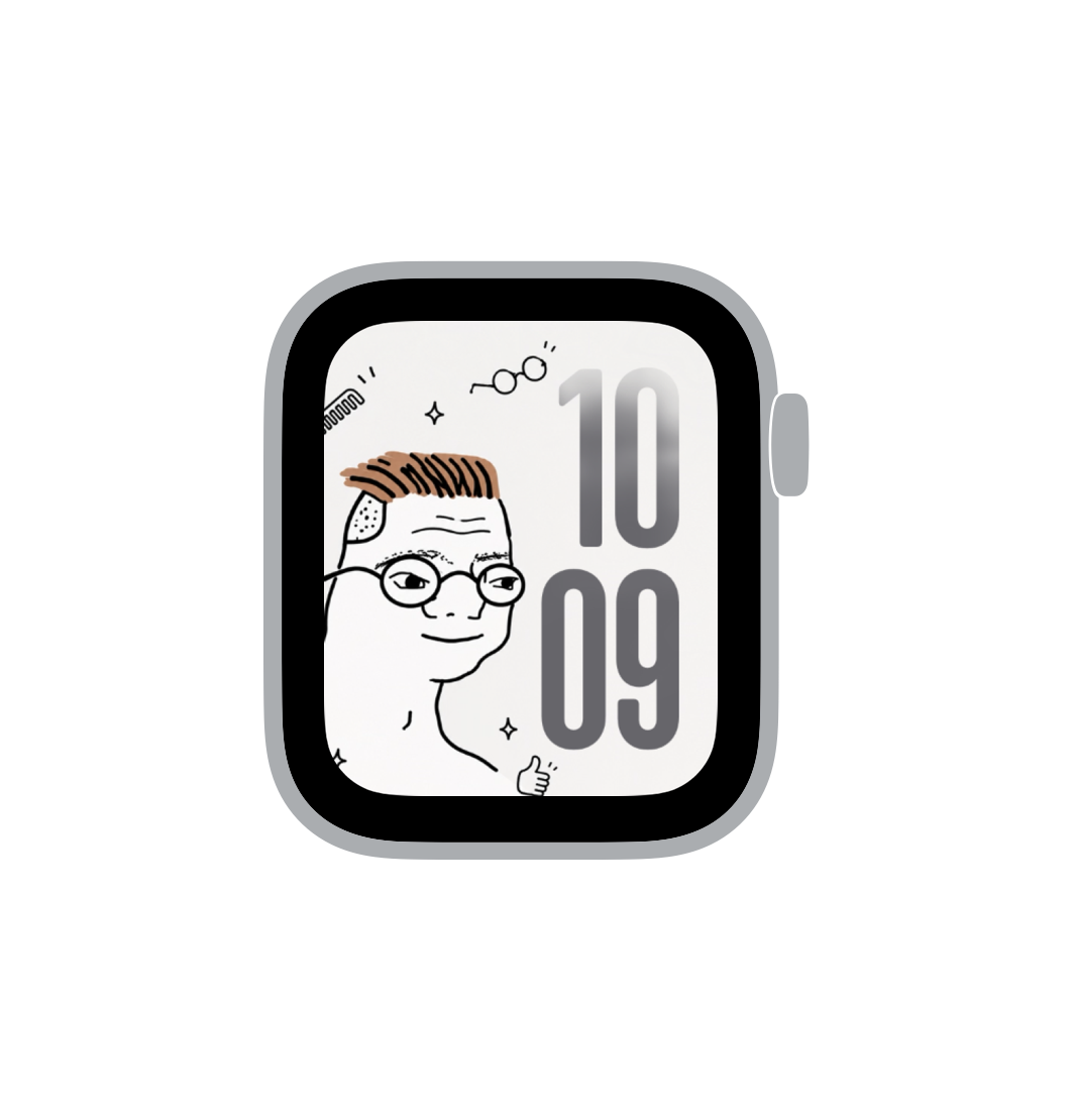 واجهة ساعة ابل 